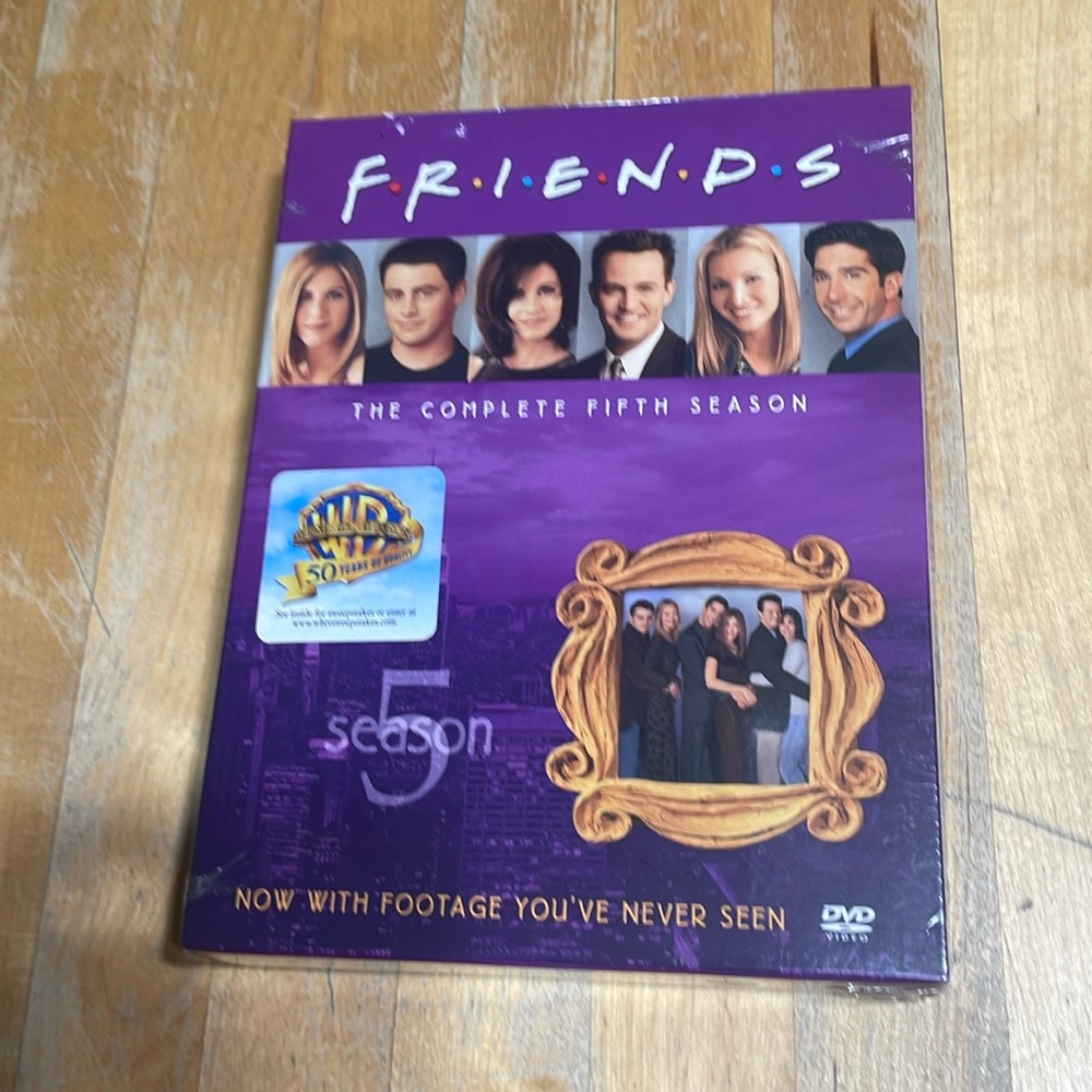 New in package friends season 5 dvd box set